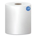 Perforated Roll & Hand Towels | Scott 01000 8 in. x 1000 ft. 1.5 in. Core 1-Ply Essential High Capacity Hard Roll Towels - White (12 Rolls/Carton) image number 1
