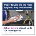 Perforated Roll & Hand Towels | Tork 290089 1-Ply 7.7 in. x 700 ft. Advanced Matic Hand Towel Roll - White (6/Carton) image number 4