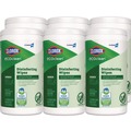 Cleaning Cloths & Wipes | Clorox 60605 8 in. x 7 in. 1-Ply CloroxPro EcoClean Disinfecting Wipes - Unscented, White (6/Carton) image number 0