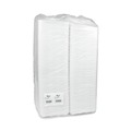 Food Containers & Lids | Pactiv Corp. 0TF104D10000 9.5 in. x 7 in. x 1.25 in. No. 4D Foam Meat Tray - White (500/Carton) image number 3