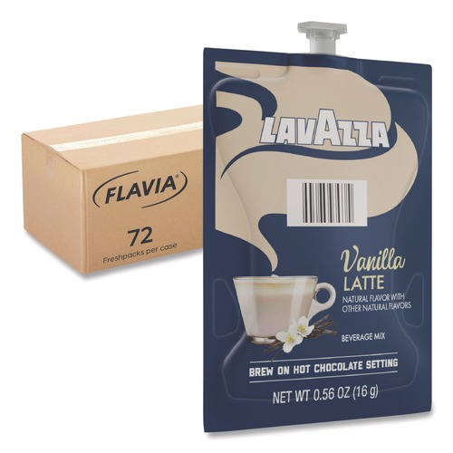 Coffee - Caffeinated | FLAVIA 48689 Lavazza Vanilla Latte (72/Carton) image number 0