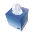 Facial Tissues | GEN GEN852E 2-Ply Facial Tissue Cube Box - White (36 Boxes/Carton) image number 1