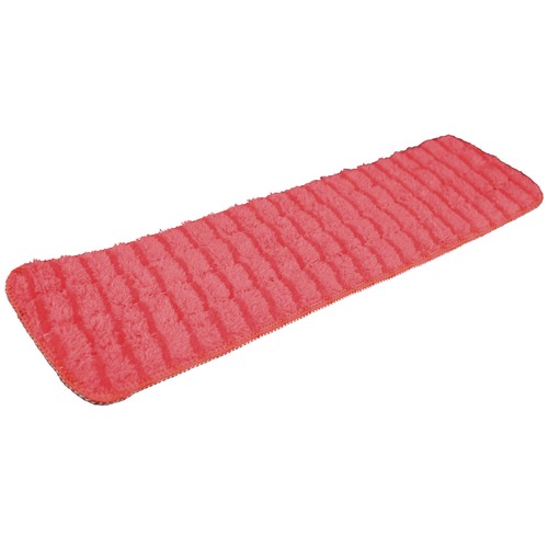 Mop Heads | Impact LWRS18 18 in. x 5 in. Microfiber Wet Mops - Red image number 0