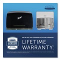Toilet Tissue Dispensers | Scott 09602 Essential Coreless Jumbo Roll 14.25 in. x 6 in. x 9.75 in. Tissue Dispenser for Business - Black image number 2