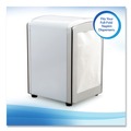 Dinner Napkins | Scott 98730 12 in. x 17 in. 1-Ply Full-Fold Dispenser Napkins - White (6000/Carton) image number 5