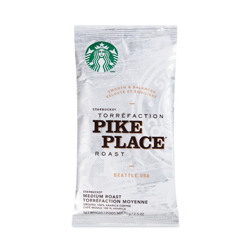 Coffee - Caffeinated | Starbucks 12411960 2.7 oz Packet Coffee - Pile Place (72/Carton) image number 0