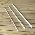 Straws/Stems/Sticks | Boardwalk BWKGST1025RW 10.25 in. Polypropylene Wrapped Giant Straws - Red/White Striped (1200/Carton) image number 4