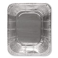 Steam Table Parts | Handi-Foil 2014-50-100 10.31 in. x 12.69 in. x 4.19 in. Aluminum Steam Table Pans (100/Carton) image number 1