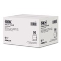 Perforated Roll & Hand Towels | GEN GEN276 4 in. x 3 in. 2-Ply Standard Bath Tissue - White (96/Carton) image number 4