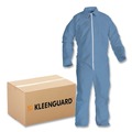 Cleaning Cloths & Wipes | KleenGuard 45326 A65 Zipper Front Flame Resistant Coveralls with Hood/Elastic Wrists and Ankles - 3X-Large/Blue (21/Carton) image number 0