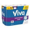 Perforated Roll & Hand Towels | Viva 49413 11 in. x 5.9 in. 2-Ply Multi-Surface Cloth Choose-A-Sheet Kitchen Roll Paper Towels - White (24/Carton) image number 1