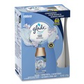 Air Freshener Dispensers | Glade 310916 Clean Linen Automatic Spray Starter Kit - White/Gold (4/Kit) image number 2