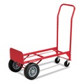 Carts & Trucks | Safco 4086R 500 - 600 lbs. Capacity 18 in. x 51 in. Two-Way Convertible Hand Truck - Red image number 1