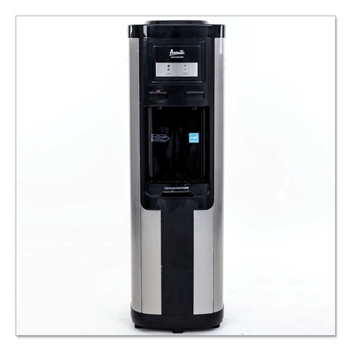 Water Coolers | Avanti WDC760I3S 3 to 5 Gallon 13 in. x 38.75 in. Hot and Cold Water Dispenser - Stainless Steel image number 0