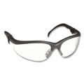 Safety Glasses | MCR Safety KD310 Klondike Plus Safety Glasses - Black Frame/Clear Lens image number 1