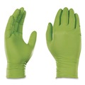 Food Service Disposable & Single Use Gloves | Ammex GWGN49100CT 8 mil Heavy-Duty Industrial Powder-Free Nitrile Gloves - 2X-Large, Green (1000/Carton) image number 1