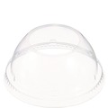 Cup Lids | Dart 16LCDHX Dome-Top Sundae/Cold Cup Lids Fits 12 oz. to 24 oz. Cups - Clear (1000/Carton) image number 2