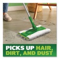 Floor Dusters & Accessories | Swiffer 80314634 10.3 in. x 7.8 in. Heavy-Duty Dry Refill Cloths - White (80/Carton) image number 7