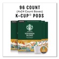 Coffee - Caffeinated | Starbucks 12434950 Coffee K-Cups - Veranda Blend (96/Carton) image number 1