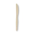 Disposable Knives | Dixie SSK11B SmartStock Series-O 7 in. Mediumweight Bio-Blend Plastic Cutlery Knives Refill - Beige (40/Pack, 24 Packs/Carton) image number 0