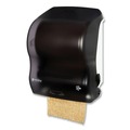 Towel Dispensers | San Jamar T7400TBK 15.25 in. x 13 in. x 10.25 in. Simplicity Mechanical Roll Towel Dispenser - Black image number 1