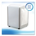 Dispenser Napkins | Scott 98740 13 in. x 12 in. 1-Ply Full-Fold Dispenser Napkins - White (6000/Carton) image number 5