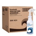 Fabric Refreshers | Boardwalk DO1406-12ESSN 32 oz. Spray Bottle RTU Liquid Air Deodorizer - Fresh Scent (12/Carton) image number 0