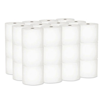 TOILET TISSUES | Scott 56157 Essential 1-Ply Small Core High-Capacity Standard Roll Toilet Paper - White (36/Carton)