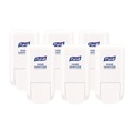 Hand Sanitizer Dispensers | PURELL 4121-06 1000 ml 5.14 in. x 3.83 in. x 10 in. CS2 Hand Sanitizer Dispenser - White (6/Carton) image number 0