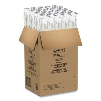 Dart 150PC 1.5 oz. Conex Complements Portion/Medicine Cups - Translucent (2500/Carton)