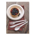 Disposable Forks | Eco-Products EP-S012 Plantware 6 in. Compostable Cutlery Fork - Pearl White (1000/Carton) image number 2
