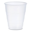 Cups | Dart Y5 5 oz. High-Impact Polystyrene Cold Cups - Translucent (100/Pack) image number 0