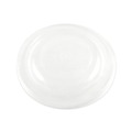 Food Containers & Lids | World Centric BOLCS24 7.5 in. Diameter x 1 in. h PLA Plastic Lids for Fiber Bowls - Clear (300/Carton) image number 0