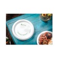 Plates | Pactiv Corp. PSP10EC EarthChoice Pressware 10 in. Diameter Plate Paper Compostable Dinnerware - White (300/Carton) image number 3