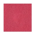 Floor Pads-Cleaning, Buffing & Polishing | Boardwalk BWK4016RED 16 in. Diameter Buffing Floor Pads - Red (5/Carton) image number 2