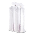 Food Containers & Lids | Dart C54HT1 Showtime 6.1 in. x 5.6 in. x 3 in. 6.67 oz. Plastic Pie Wedge Hinged Containers - Clear (250/Carton) image number 1