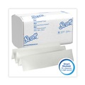 Perforated Roll & Hand Towels | Scott 04442 7.5 in. x 11.6 in. Slimfold Towels - White (90/Pack, 24 Packs/Carton) image number 4