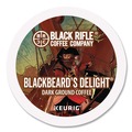 Coffee - Caffeinated | Black Rifle Coffee Company 5000384804 Blackbeard's Delight Coffee K-Cups (88/Carton) image number 1