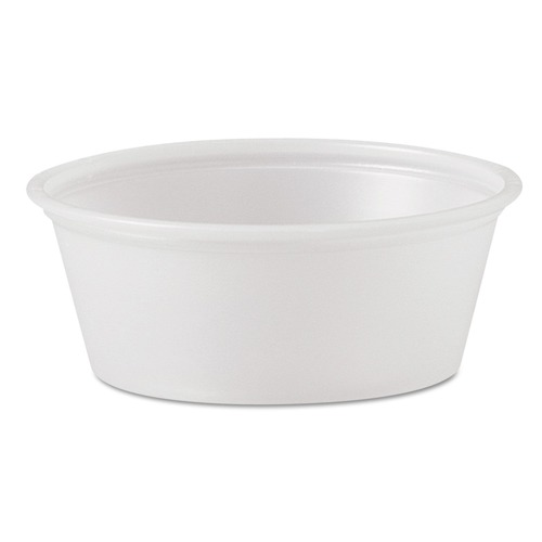 Cups | Dart P150N 1.5 oz. Polystyrene Portion Cups - Translucent (2500/Carton) image number 0