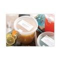 Food Containers & Lids | Pactiv Corp. YNL500 Newspring DELItainer 4.55 in. Diameter x 0.4 in. h Plastic Recessed Microwavable Container Lid - Translucent (480/Carton) image number 5