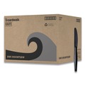 Disposable Knives | Boardwalk BWKKNIHWPSBIW Heavyweight Wrapped Polystyrene Knife - Black (1000/Carton) image number 2
