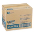 Disposable Knives | Dixie SSWPK5 SmartStock Wrapped Heavyweight Cutlery Knives Refill - Black (960/Carton) image number 3