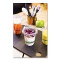 Cups | Vegware R200-G 7 oz. 76-Series Plastic Cold Cup - Clear/Green (1000/Carton) image number 2