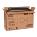 Toilet Tissue Dispensers | Tork 56TR 19.29 in. x 5.51 in. x 11.83 in. Twin Jumbo Roll Bath Tissue Dispenser - Smoke/Gray (1/Carton) image number 6