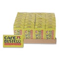 Coffee - Caffeinated | Cafe Bustelo 7447101720 10 oz. Brick Pack Coffee - Espresso (24/Carton) image number 0