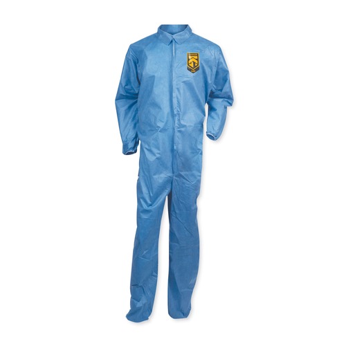 Hand Sanitizing Wipes | Ansell KCC 58505 A20 MICROFORCE Barrier SMS Fabric Coveralls - 2X-Large, Blue (24/Carton) image number 0