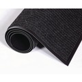 Floor Mats | Crown NR 0034CH 36 in. x 48 in. Polypropylene Needle-Rib Wiper/Scraper Mat - Charcoal image number 1