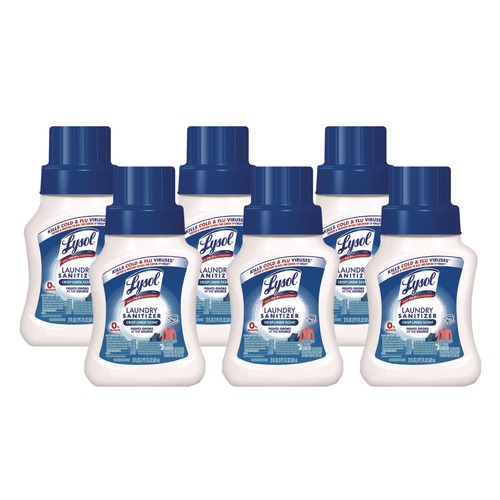 Laundry Detergents | LYSOL Brand 19200-56374 21 oz. Bottle Laundry Sanitizer - Crisp Linen Scent (6/Carton) image number 0