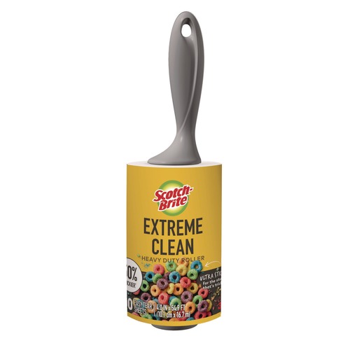 Lint Rollers | Scotch-Brite 7100278620 Extreme Clean 100-Sheet Lint Roller image number 0