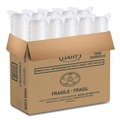 Cup Lids | Dart 10SL Plastic Cold Cup Lids Fits 10 oz. Cups - Translucent (1000/Carton) image number 2